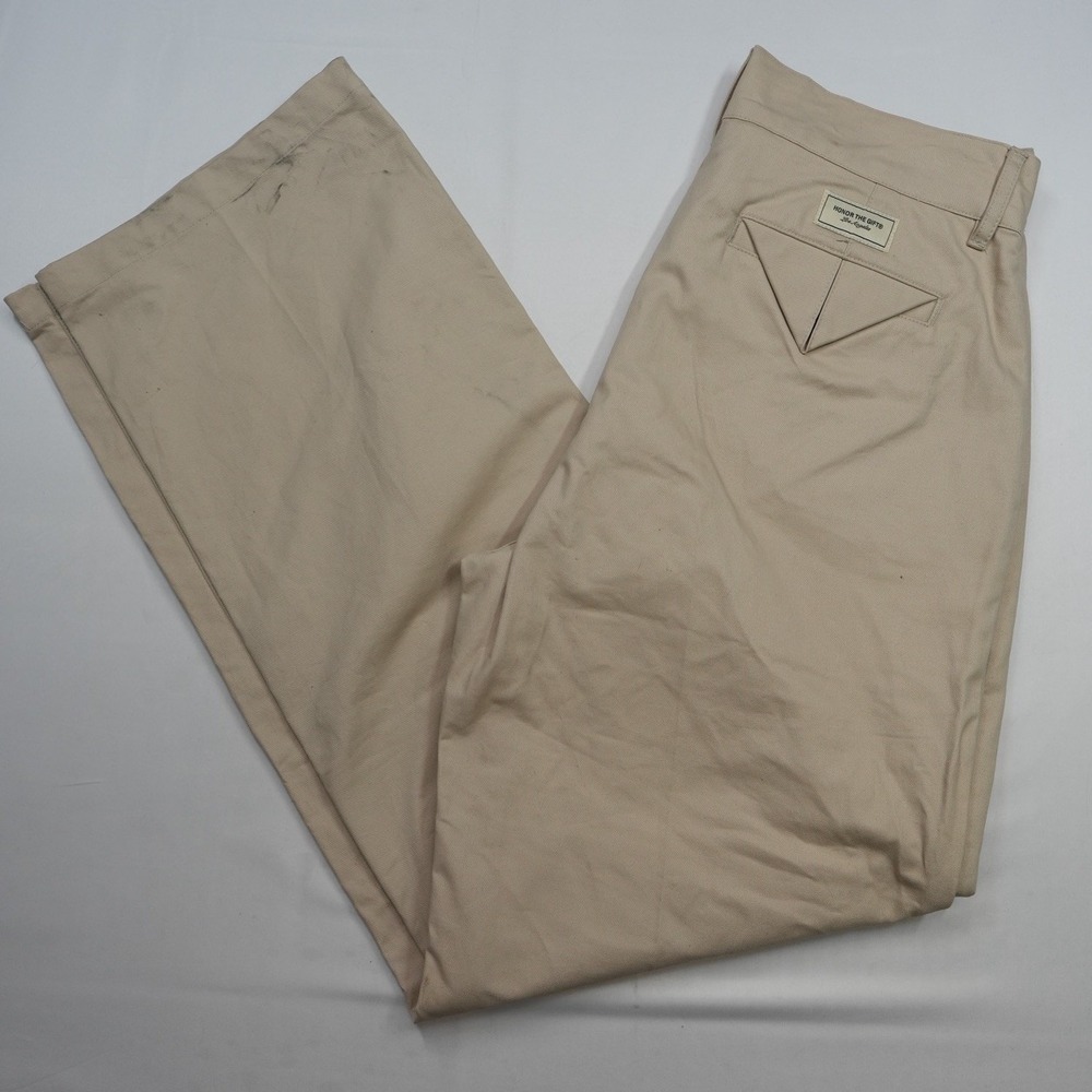 NWT Honor The Gift Shop Pants Mens 32x33 Khaki Workwear Utility Streetwear $105